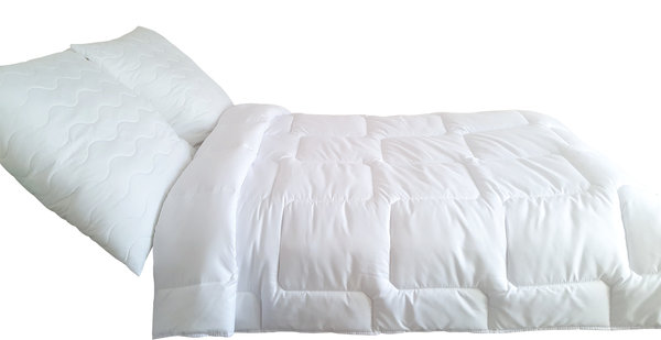 Allergiker Bettdecke Decke Antibakteriell Steppbett mit Milbenschutz Milbendicht