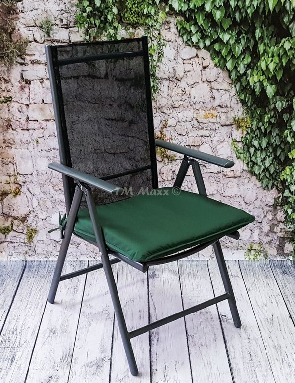 Stuhlkissen Kissen Bootskissen Sitzkissen Gartenkissen Stuhlauflage 52x53,5 cm